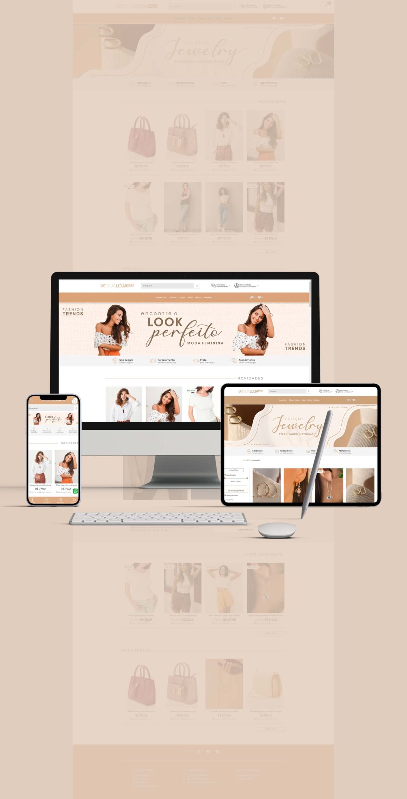 site para loja de roupa